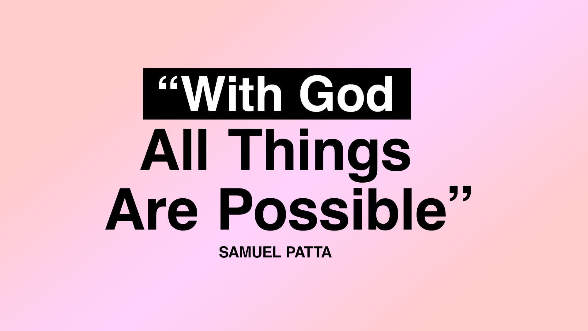 Samuel Patta